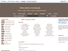 Tablet Screenshot of citate-celebre-cogito.ro